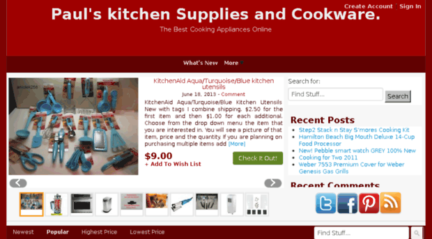 paulkitchensuppliesandcookware.com