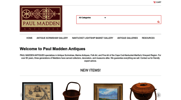 paulmaddenantiques.com