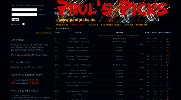 paulpicks.us