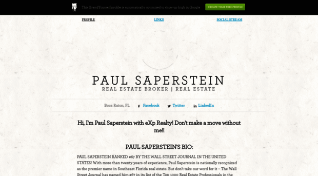 paulsaperstein.brandyourself.com