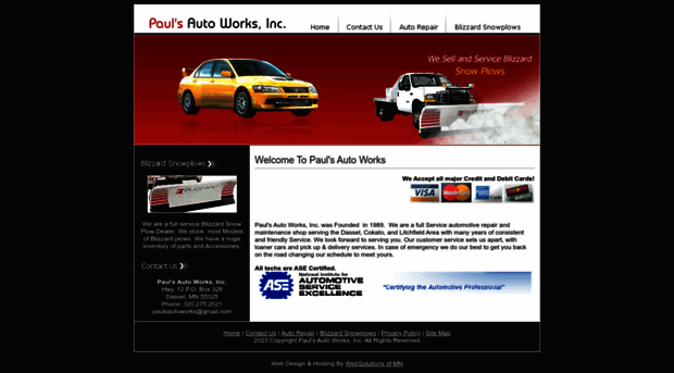 paulsautoworks.com