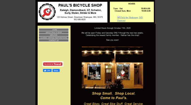 paulsbicyclerepair.com