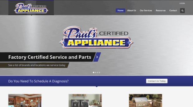 paulscertifiedappliance.com