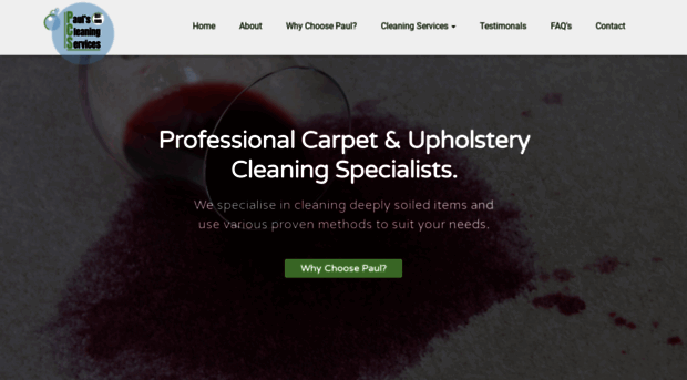 paulscleaningderbyshire.co.uk