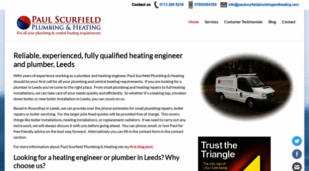 paulscurfieldplumbingandheating.com