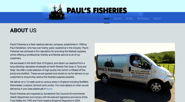 paulsfisheries.co.uk