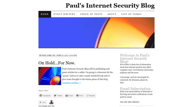 paulsinternetsecurityblog.wordpress.com