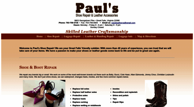 paulsleather.com