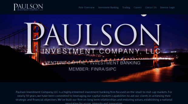 paulsoninvestment.com