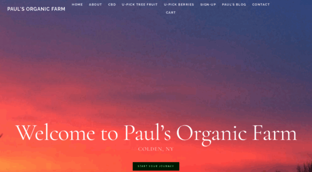 paulsorganicfarm.com