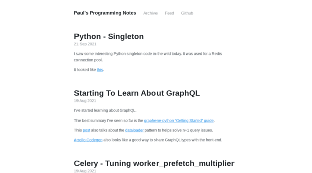 paulsprogrammingnotes.com