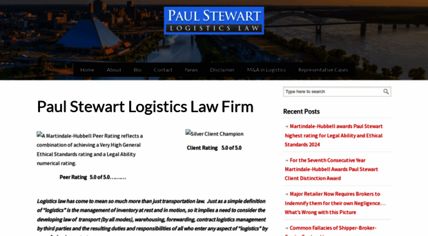 paulstewartlogisticslaw.com