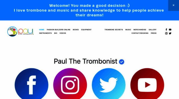 paulthetrombonist.com