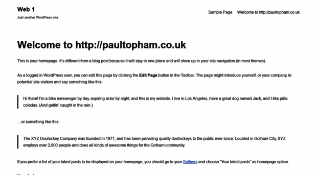 paultopham.co.uk