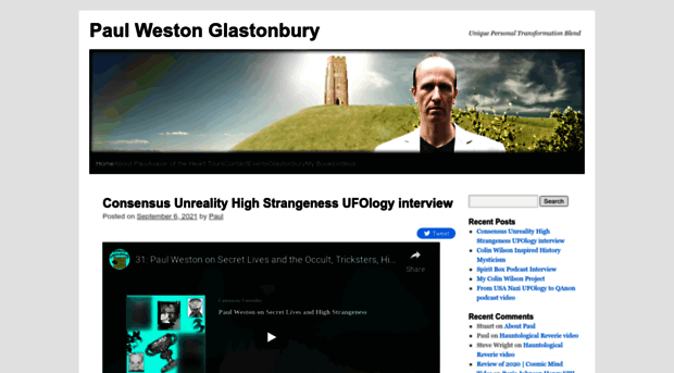 paulwestonglastonbury.com