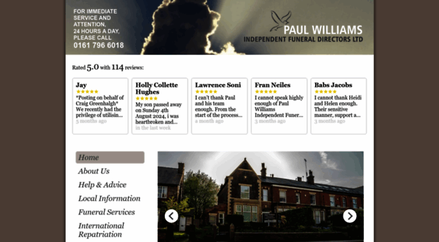 paulwilliamsfunerals.co.uk