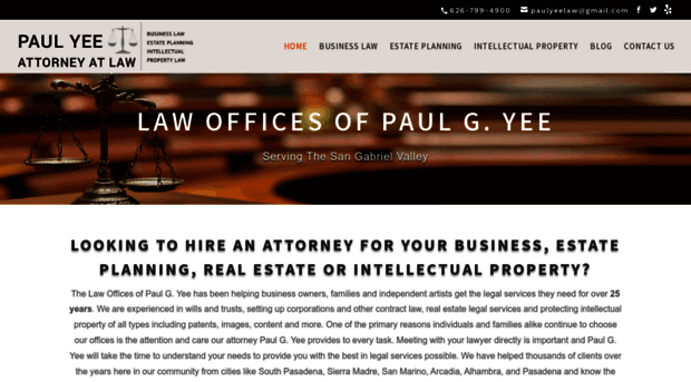 paulyeelaw.com