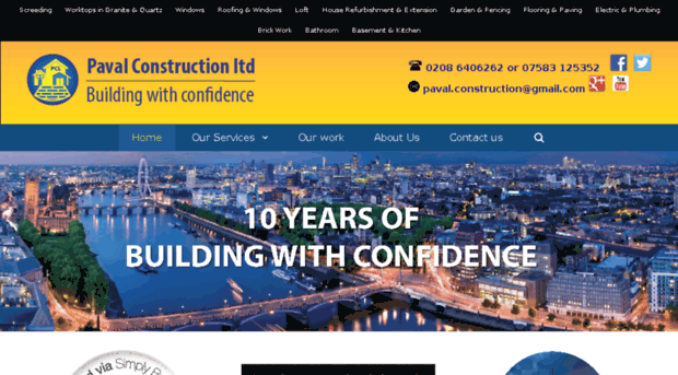 pavalconstruction.com