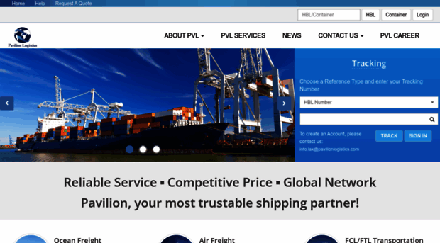 pavilionlogistics.com