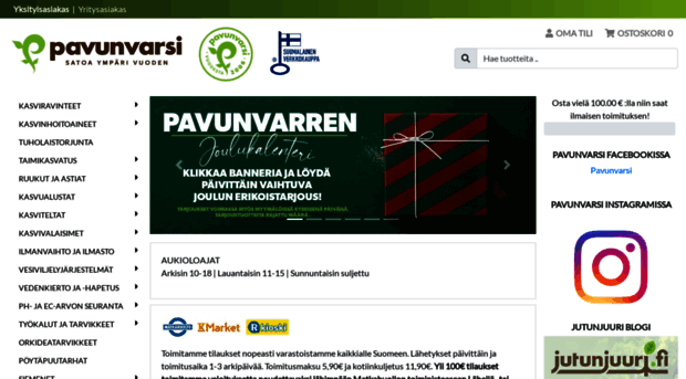 pavunvarsi.fi