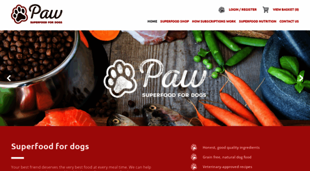 pawdogfood.com