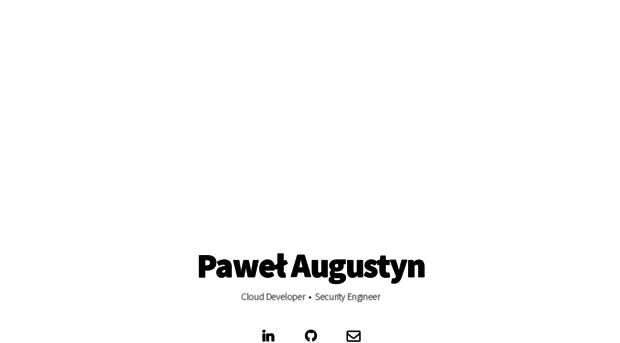 pawelaugustyn.com