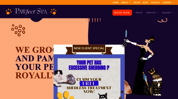 pawfectspa.com