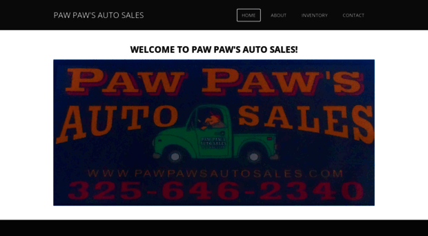 pawpawsautosales.com