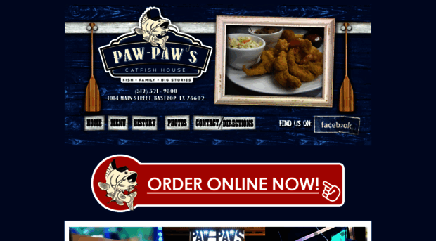 pawpawscatfishhouse.com