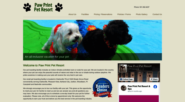 pawprintpetresort.com