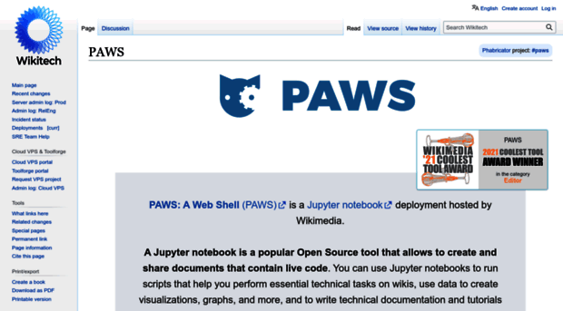 paws.wmcloud.org