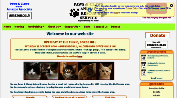 pawsandclaws-ars.org.uk