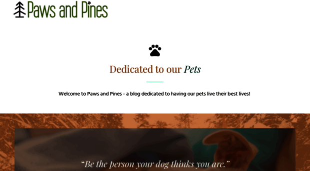 pawsandpines.com