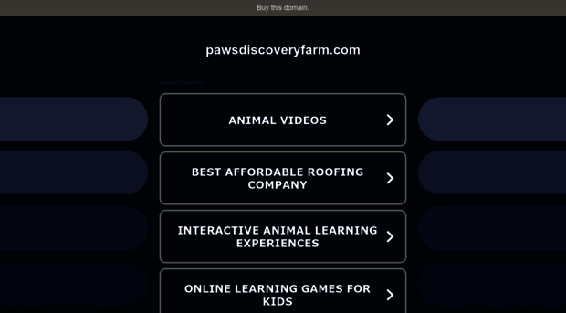 pawsdiscoveryfarm.com