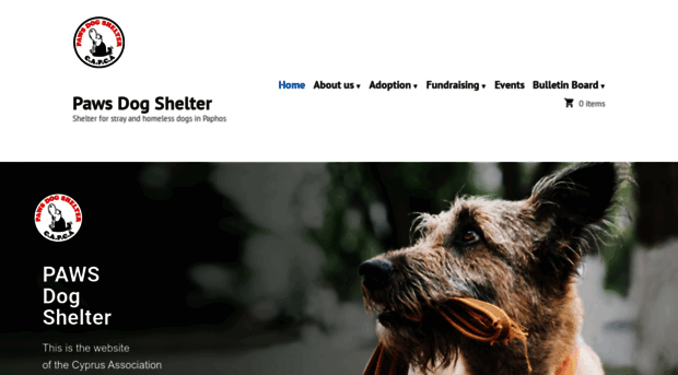 pawsdogshelter.com