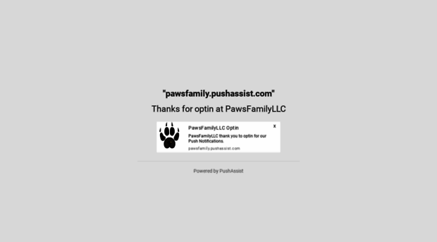 pawsfamily.pushassist.com