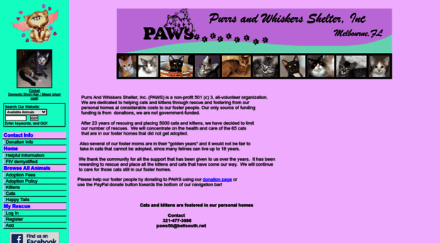 pawsfla.com