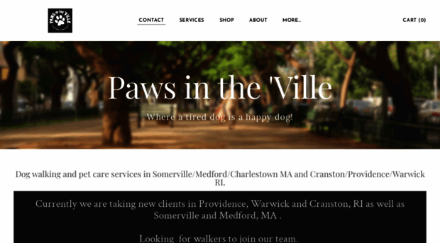 pawsintheville.com