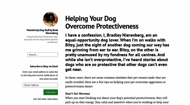 pawsitivelybradleynierenberg.com