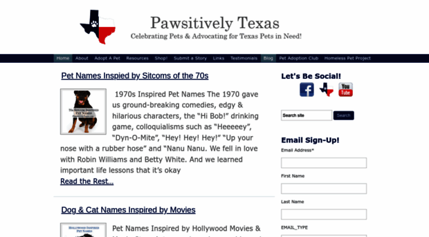 pawsitivelytexas.com