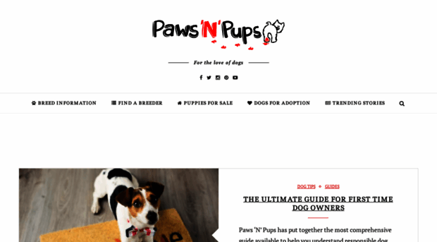 pawsnpups.com