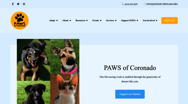 pawsofcoronado.org