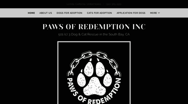 pawsofredemption.com