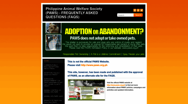 pawsphilippines.weebly.com