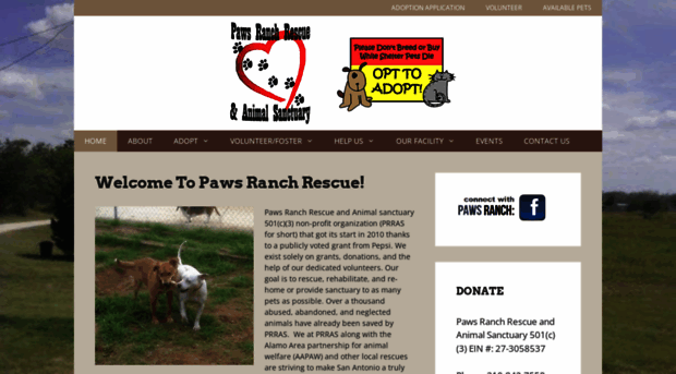 pawsranchrescue.org