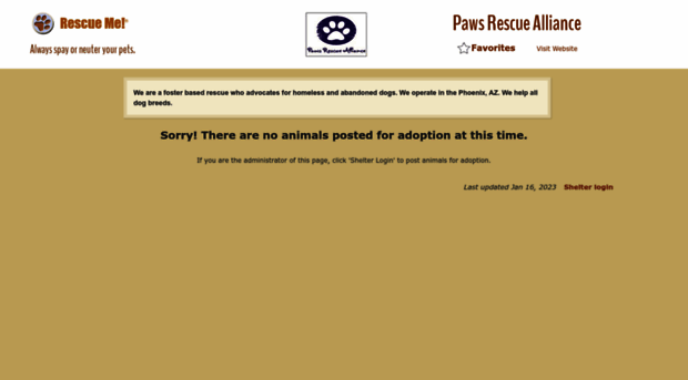 pawsrescuealliance.rescueme.org