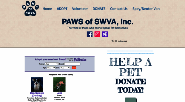 pawsswva.org