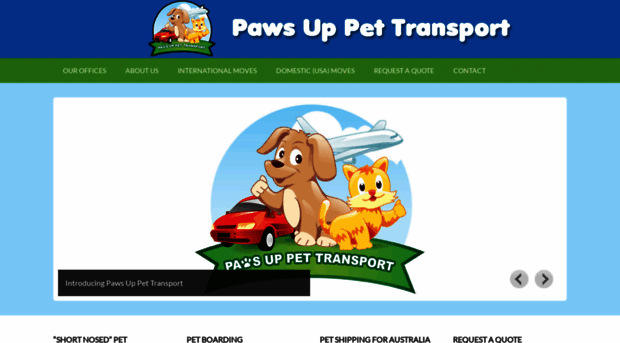 pawsuppettransport.com