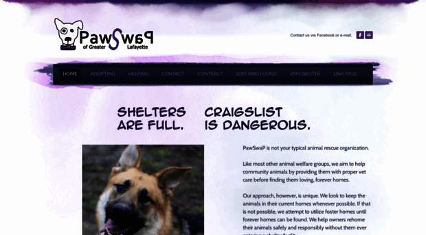 pawswapofgreaterlafayette.com