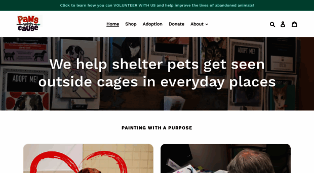 pawswithcause.org